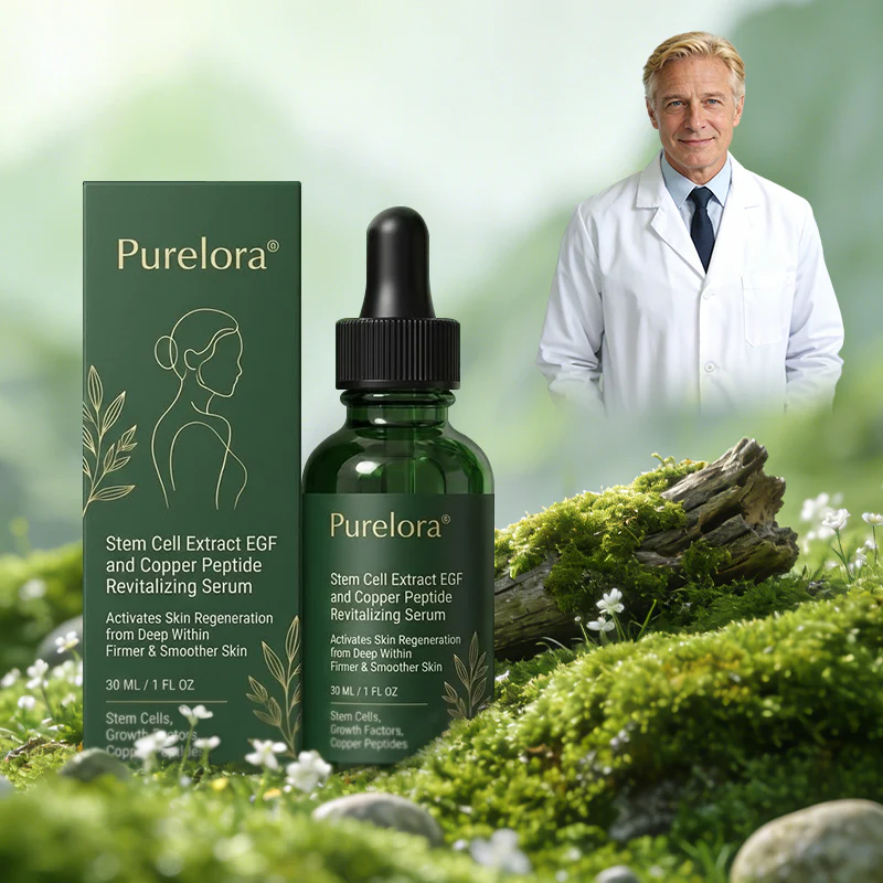 💖Change from the inside out | Purelora® Stem Cell–Derived EGF & Copper Peptide Activating Serum  (Deeply activates skin renewal from within for firmer, smoother-looking skin) - Image 4