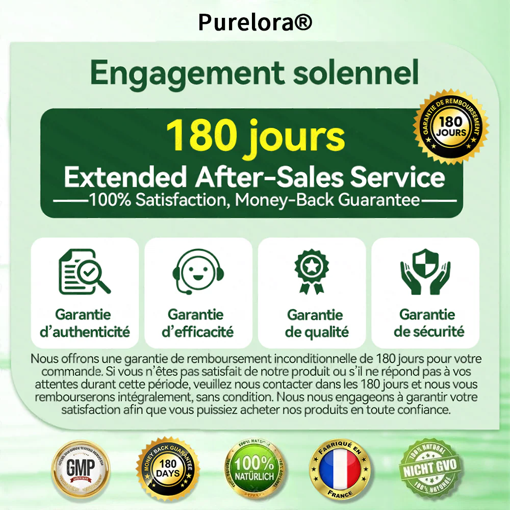 🇫🇷 Nouveauté 2026丨 Purelora® Moringa Berbérine x NAD+ Patch Nano-Microneedle 10-en-1 Une application par jour, changements visibles dès 7 jours. Pour accompagner la gestion du poids et le bien-être global. - Image 16