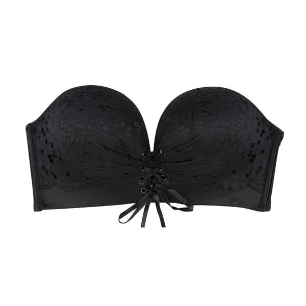 Lace Women Strapless Bra For Dress Wireless Super Push Up Invisible Backless Bra Small Breast Sexy Brassiere Seamless Bralette - Image 2