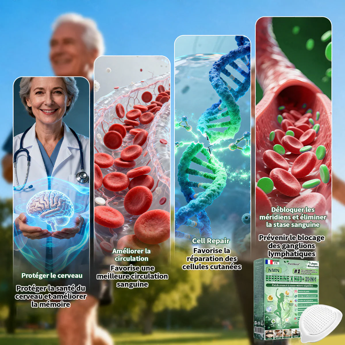 💖Pharmacie en ligne française🇫🇷 p𝒖𝒓𝒆𝒍𝒐𝒓𝒂® NAD × 𝑬𝑮𝑪𝑮 20-𝒆𝒏-𝟏 𝐏𝐚𝙩𝙘𝙝 𝙈𝙞𝙘𝙧𝙤𝙣é𝙚𝒅𝒍𝒆 𝑨𝒗𝒂𝐧𝐜é 𝙉𝙖𝒏𝒐 (𝐔𝐧𝐞 𝐬𝐞𝐮𝐥𝐞 𝐟𝐨𝐢𝐬 𝐩𝐚𝐫 𝐣𝐨𝐮𝐫, 𝐜𝐡𝐚𝐧𝐠𝐞𝐦𝐞𝐧𝐭𝐬 𝐯𝐢𝐬𝐢𝐛𝐥𝐞𝐬 𝐞𝐧 𝟕 𝐣𝐨𝐮𝐫𝐬) ✅𝐏𝐨𝐮𝐫 𝐥’𝐨𝐛é𝐬𝐢𝐭é, 🅟🅔🅐🅤 🅡🅔🅛â🅒🅗é🅔,𝐝𝐢𝐚𝐛è𝐭𝐞, 𝐚𝐩𝐧é𝐞 𝐝𝐮 𝐬𝐨𝐦𝐦𝐞𝐢𝐥, 𝐩𝐫𝐨𝐛𝐥è𝐦𝐞𝐬 𝐚𝐫𝐭𝐢𝐜𝐮𝐥𝐚𝐢𝐫𝐞𝐬, 𝐞𝐭 𝐛𝐢𝐞𝐧 𝐩𝐥𝐮𝐬 - Image 7