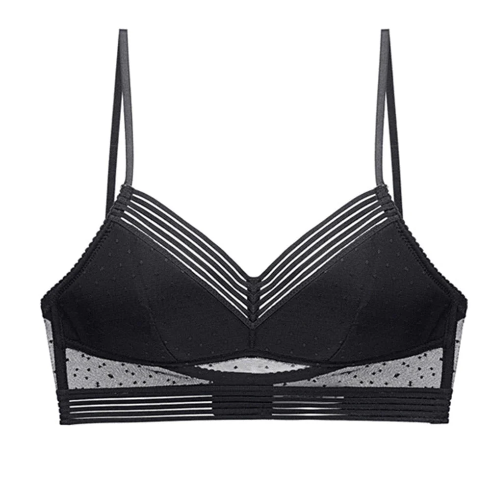 Newly Ladies Bras Underwear Women Low Back Comfortable Lifting Bra Lace Ultra Thin Ladies Women Bras Soutien Gorge Femme - Image 3