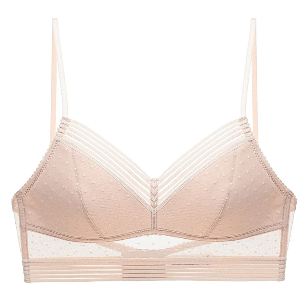 Newly Ladies Bras Underwear Women Low Back Comfortable Lifting Bra Lace Ultra Thin Ladies Women Bras Soutien Gorge Femme - Image 4