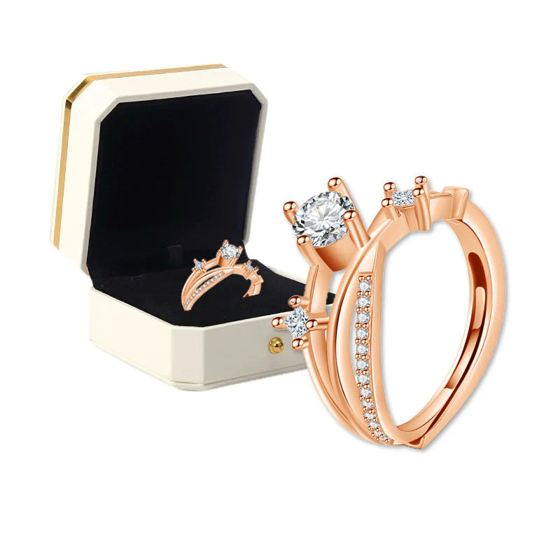 🔥 DERNIER JOUR -80% : Bague de Magnétologie Lymphatique en Diamant CZTICLE® - Image 17