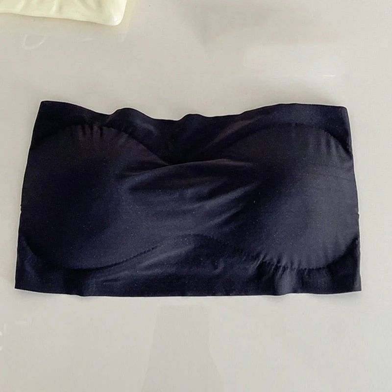 Spring Summer Women Bra Seamless Tube Top Bra Strapless Bandeau Push up Bra Women's Underwear Basic Stretch Underwear Lingerie - Image 17