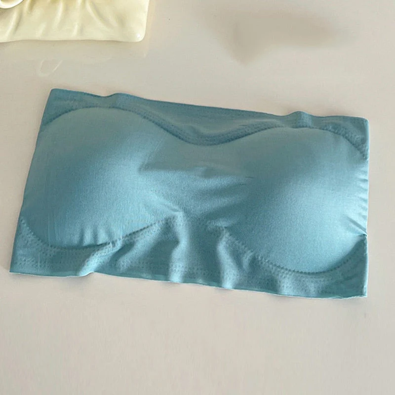 Spring Summer Women Bra Seamless Tube Top Bra Strapless Bandeau Push up Bra Women's Underwear Basic Stretch Underwear Lingerie - Image 9